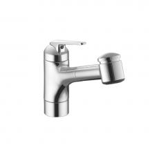 KWC Canada 10.061.033.000 - Domo Single-hole Kitchen Faucet with pull-out Spray - Top Lever