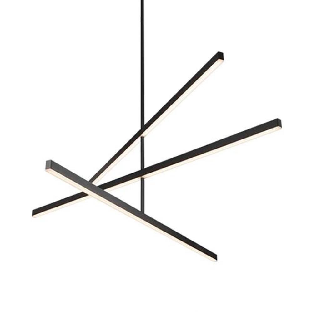 The Linear Lights Can Be Configured At Different Heights And Angles To Create Distinct Sculptural