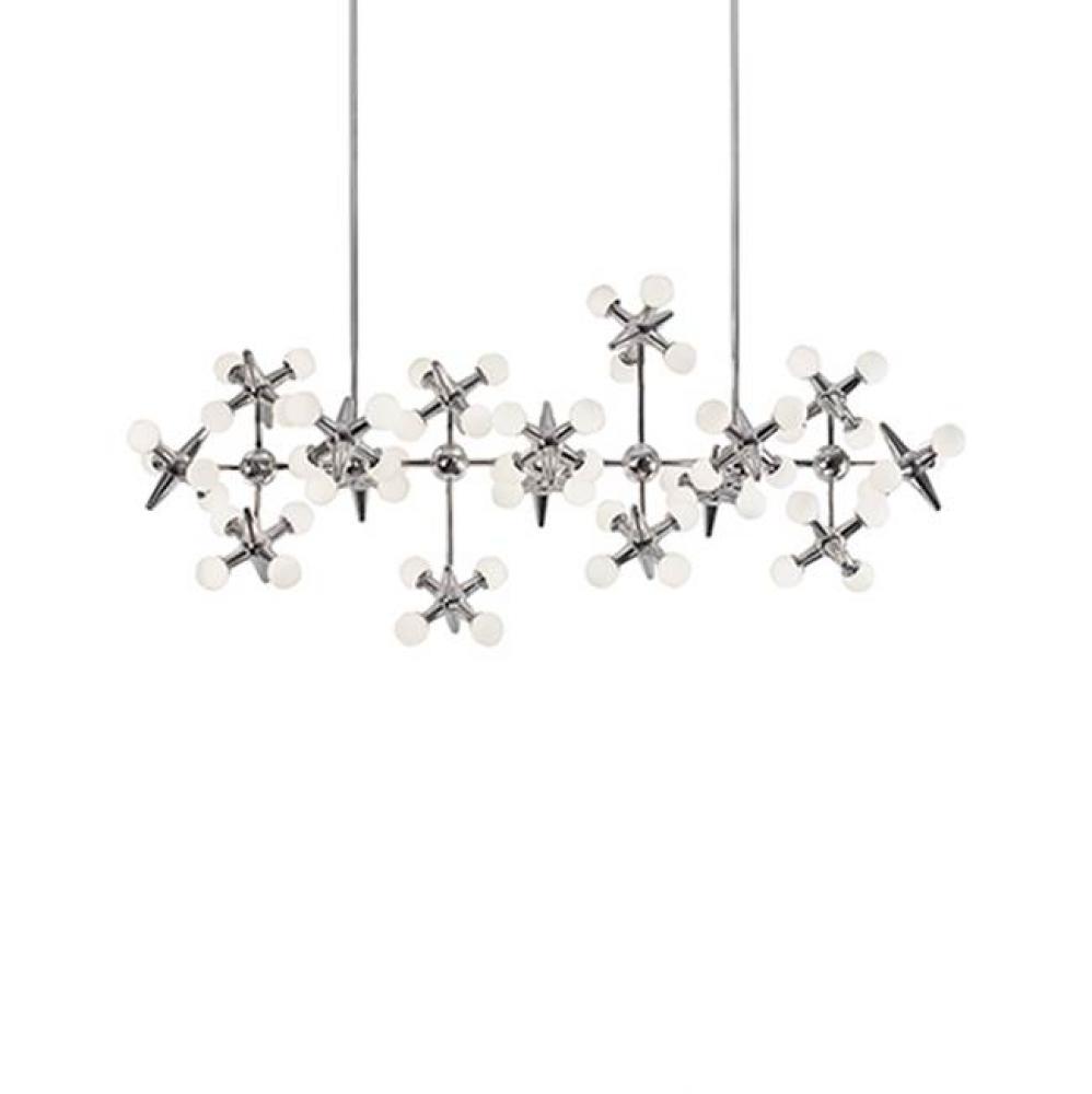 This Amazing Linear Jax''S Chandelier Has Sixteen Individual Jax''S Which