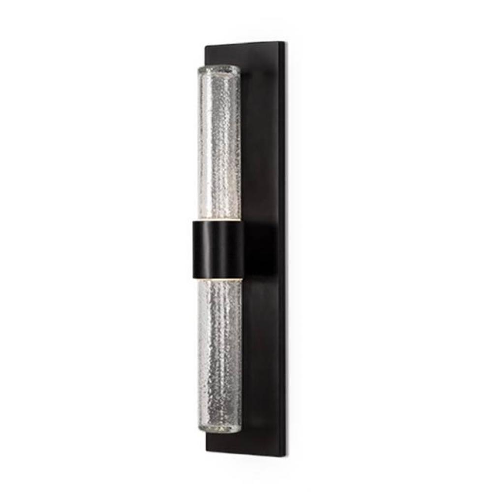 Ew48218 - Powder-Coated Die-Cast Aluminum And Tube Steel With Cast Clear Textured Glass