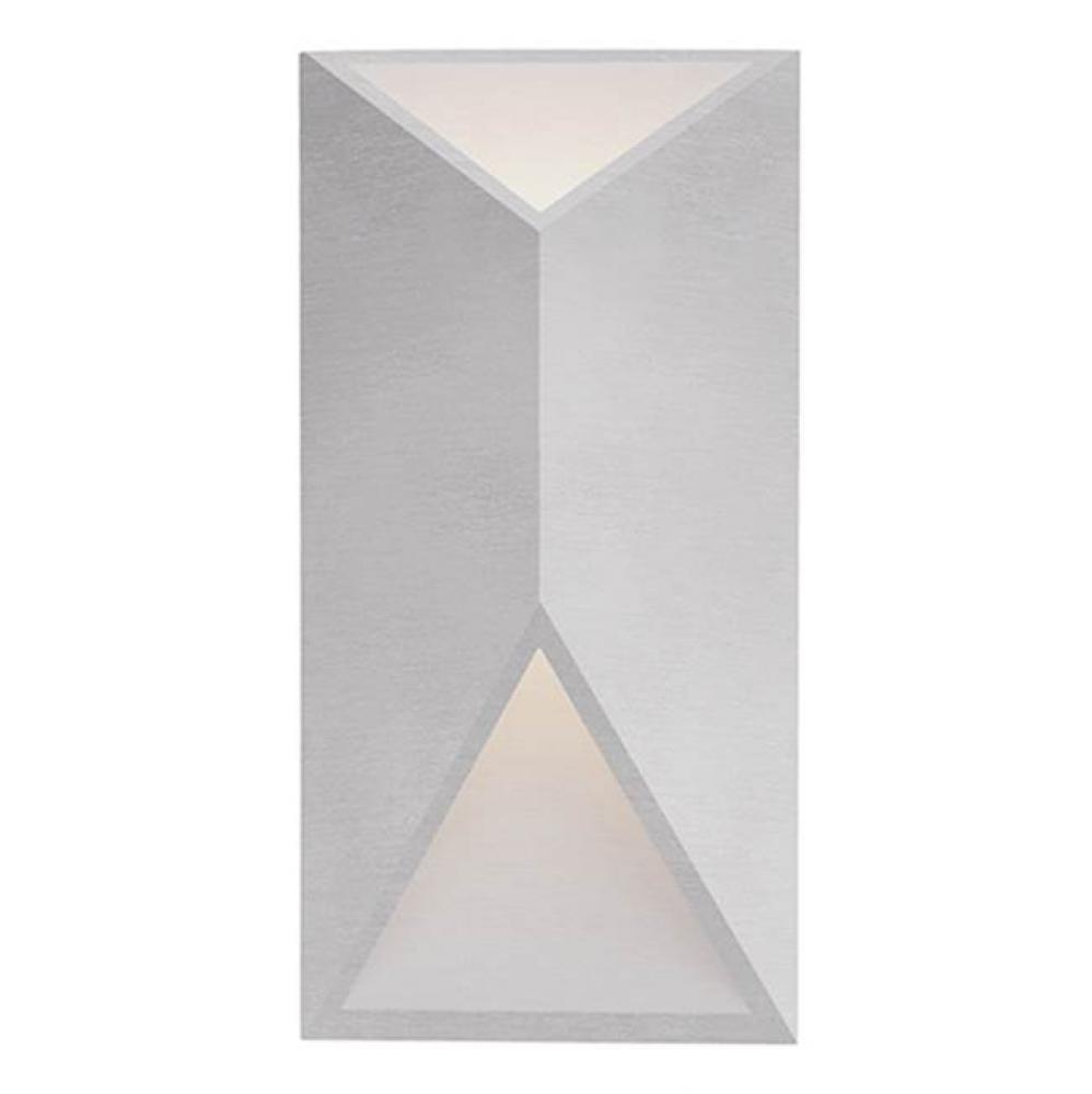 Stunning Minimalist Aluminum Housing Wall Sconce Available In Brushed Nickel, Espresso And White