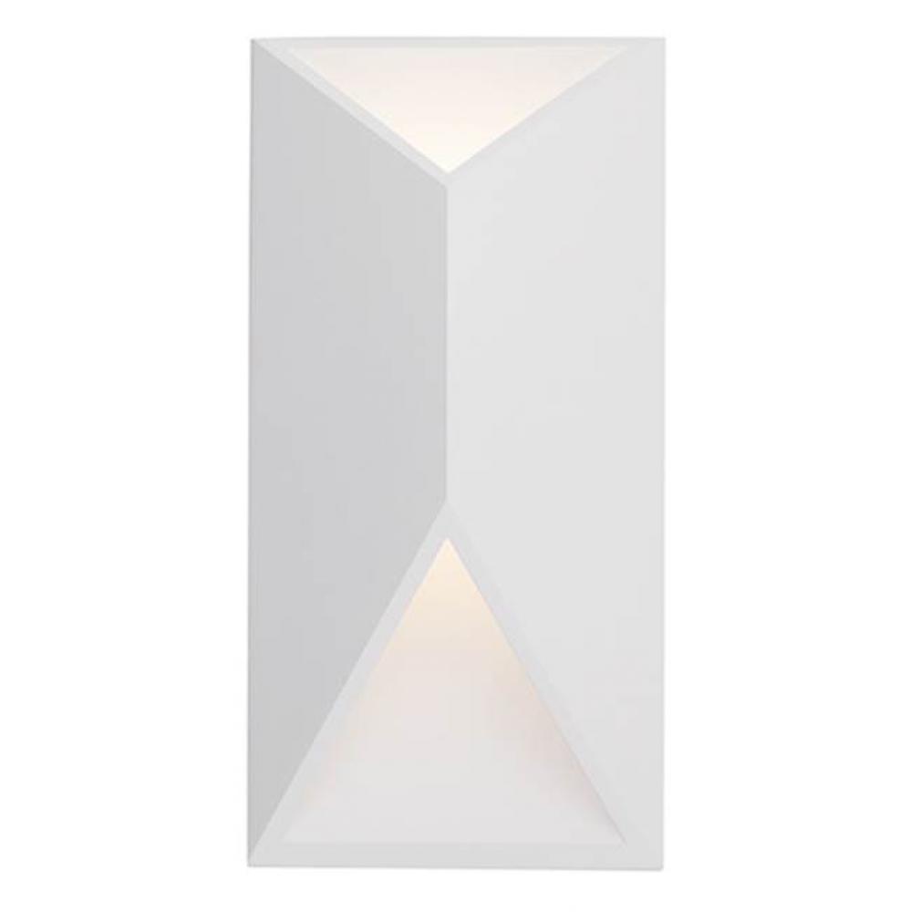 Stunning Minimalist Aluminum Housing Wall Sconce Available In Brushed Nickel, Espresso And White