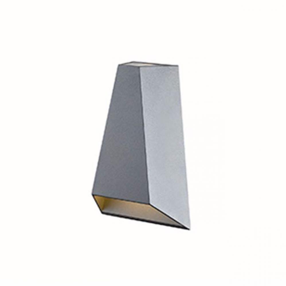 Architectural Exterior Wall Sconce, Die-Cast Aluminum Body With Tempered Glass Cover. Larger