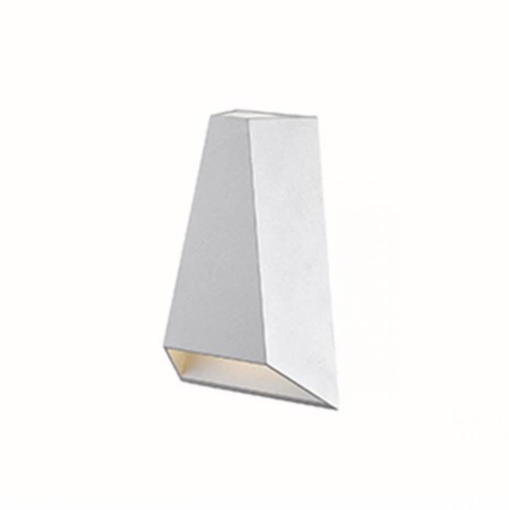 Architectural Exterior Wall Sconce, Die-Cast Aluminum Body With Tempered Glass Cover. Larger