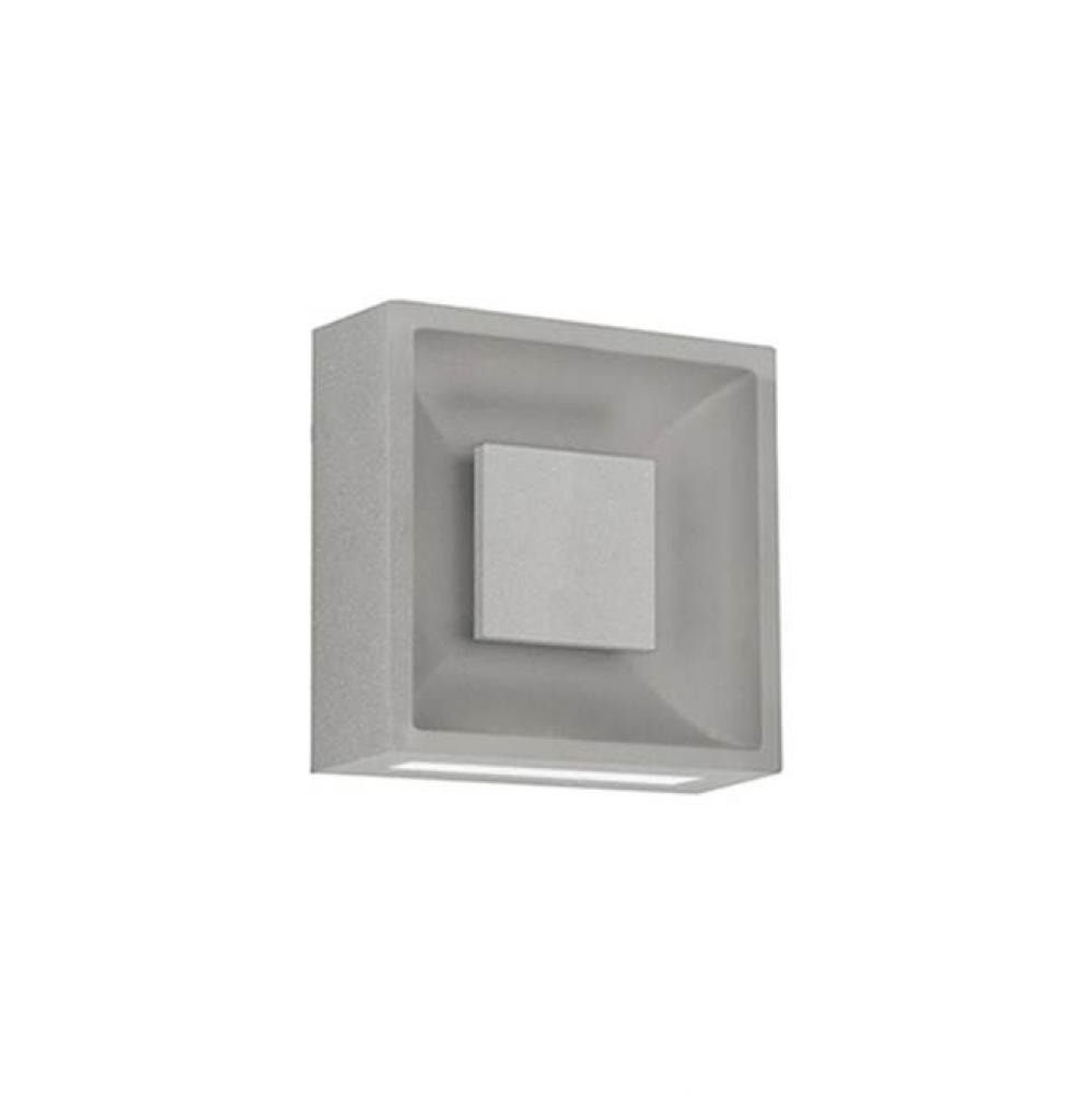 A Die-Cast Aluminum Square With 8 Inch Sides Glows From The Middle With Concealed Leds. Powder