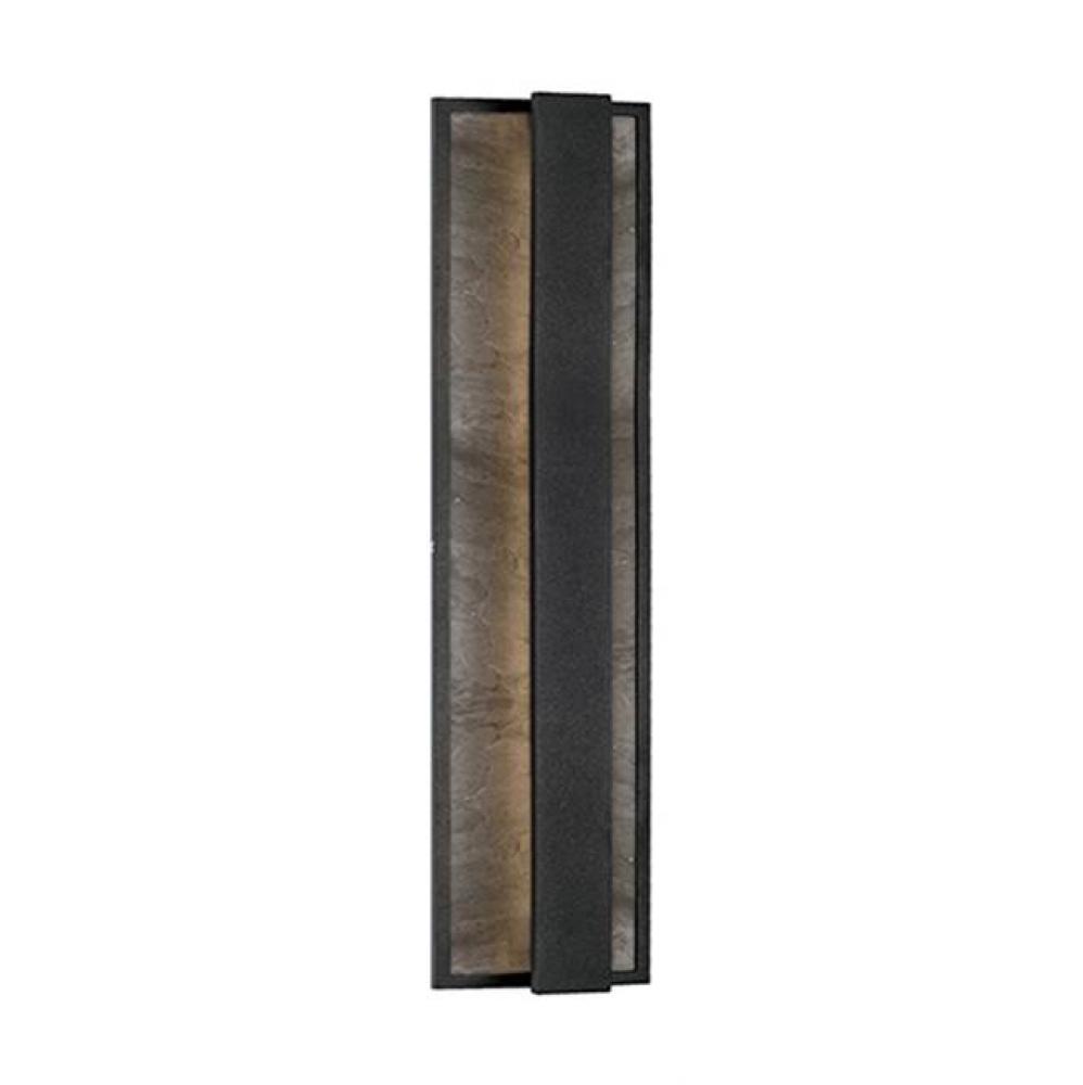Stone Elements And Metal Join Together, Resulting In Masculine Elegance. This Exterior Wall Light