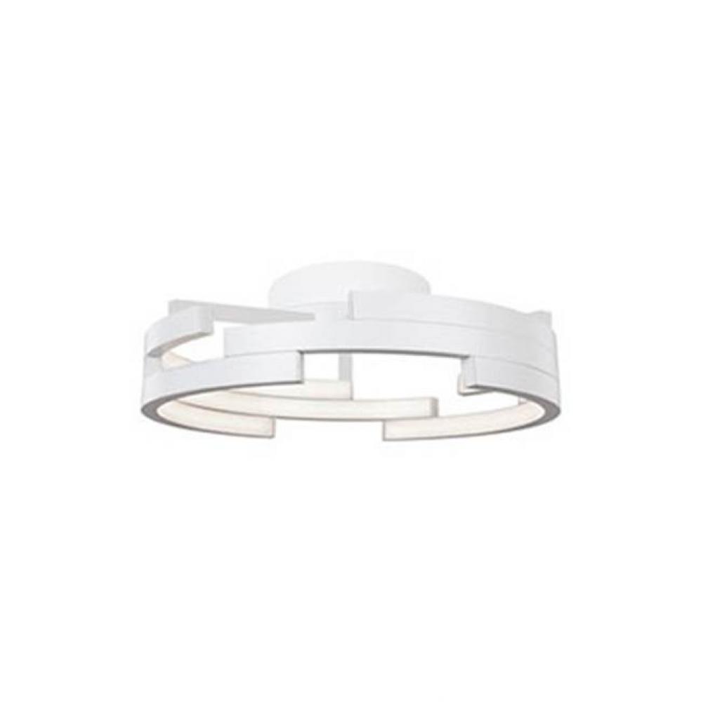 This Sophisticated Unparalleled Designed Led Semi-Flush Mount Is One Of A Kind Masterpiece. From