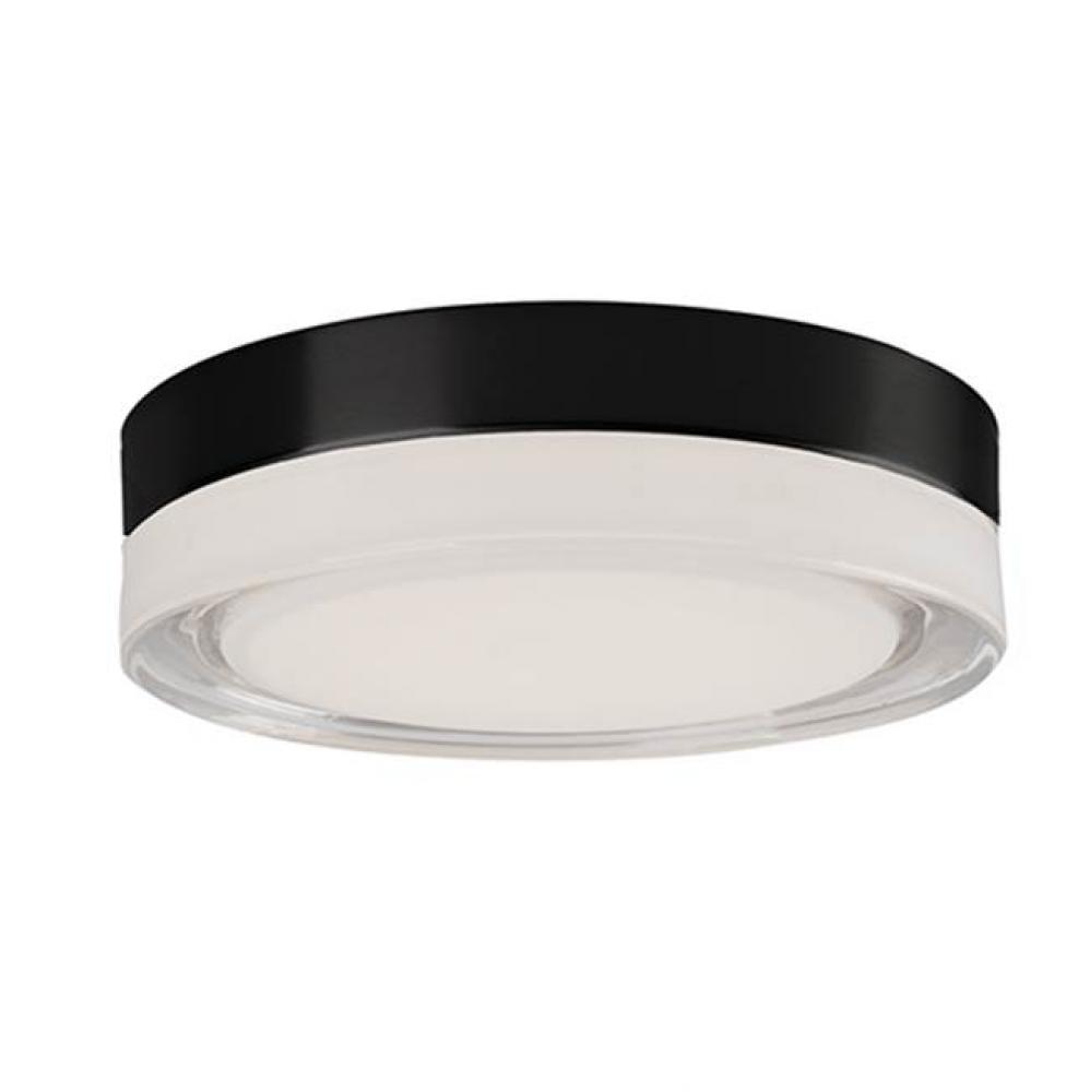 Round Frosted Or Clear Outer Glass SurfaceCylindrical Steel Ceiling MountMatte Painted, Brushed