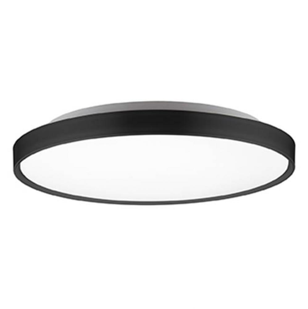 Circular Steel Base With Polymeric Body, Frosted Acrylic Lens, Glossy Body And Matte Painted