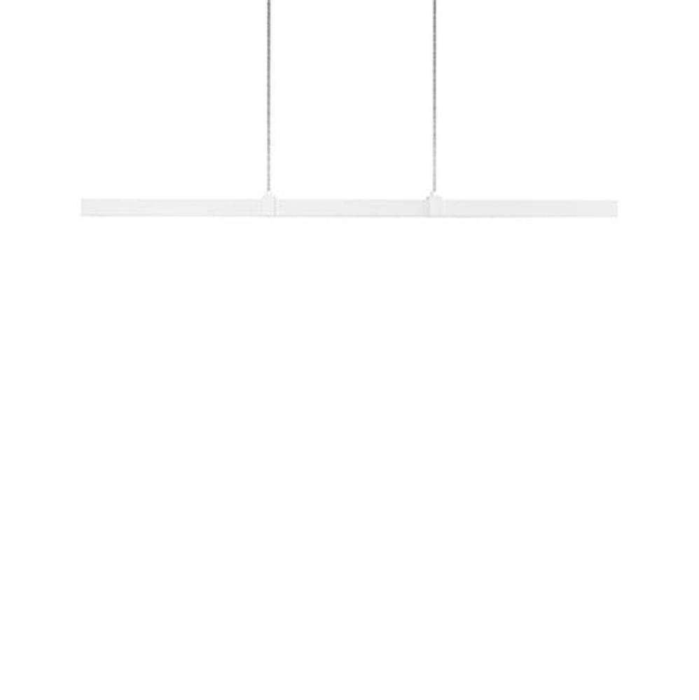 Clean, Crisp Design This Linear Minimal Pendant Hangs From Two Cable Points In The Middle Of The