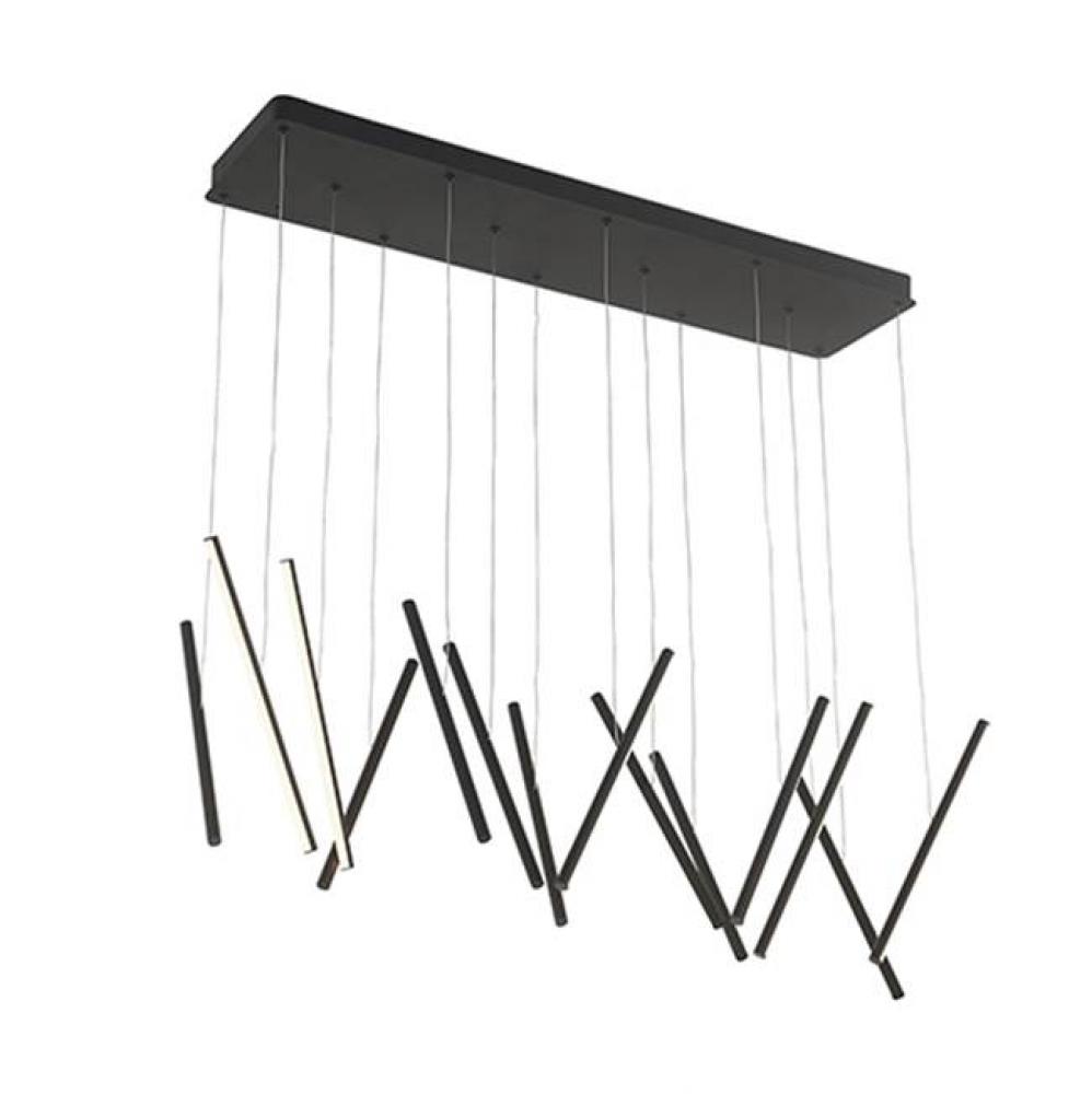 The Primary Component Of The Chute Series Is A Slim Round Rod Illuminated Along The Entirety Of