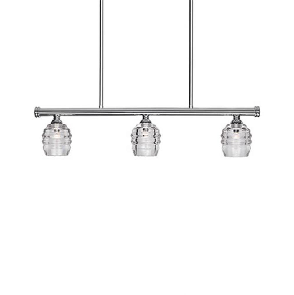 Vintage But Modern Led Linear Pendant Complements Any Room Which Is Resides. Spaced Evenly Across
