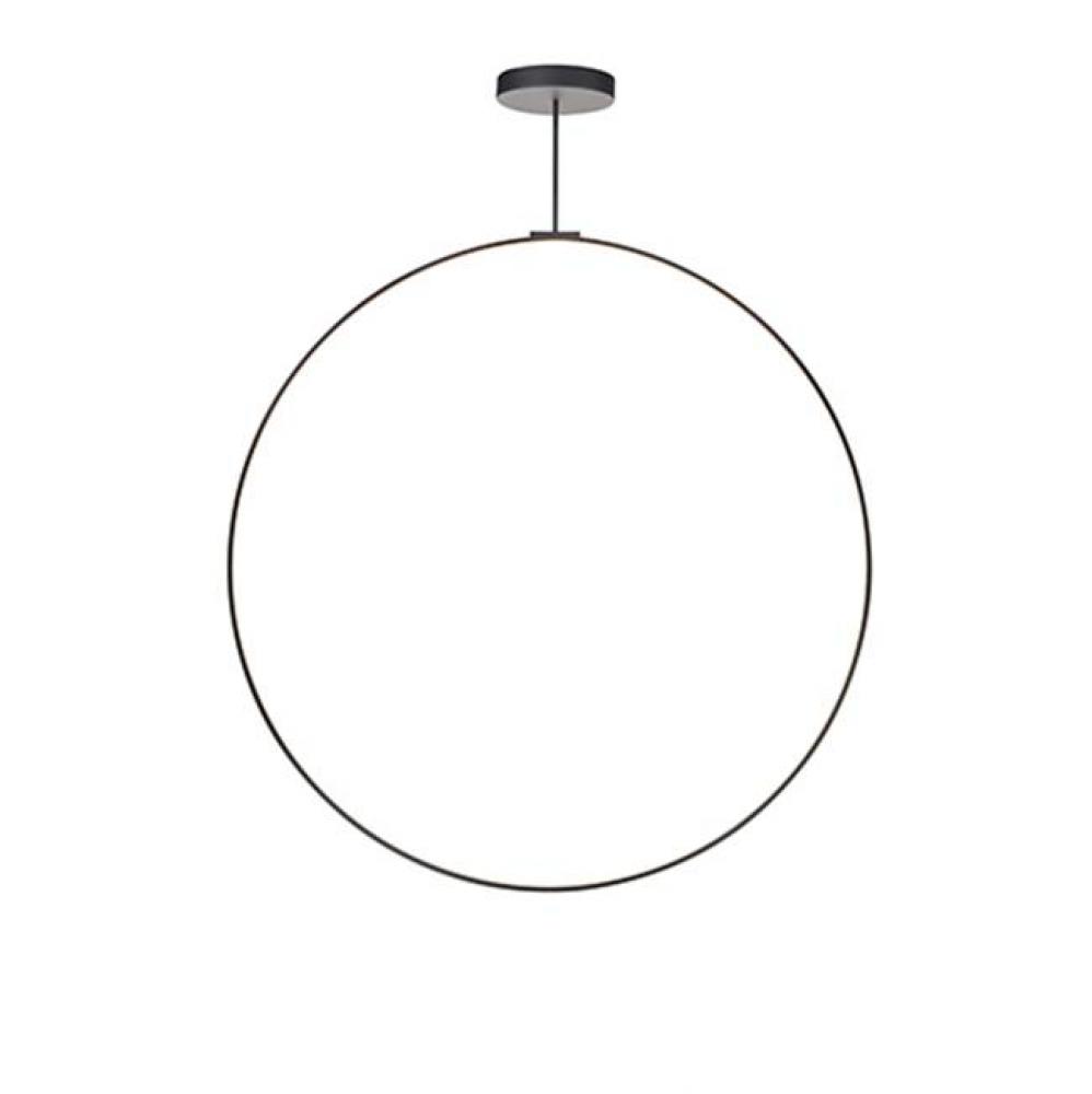 Aluminum Ring With Circular Ceiling Mount. Circular Profile. Flexible Silicon-Rubber Diffuser.