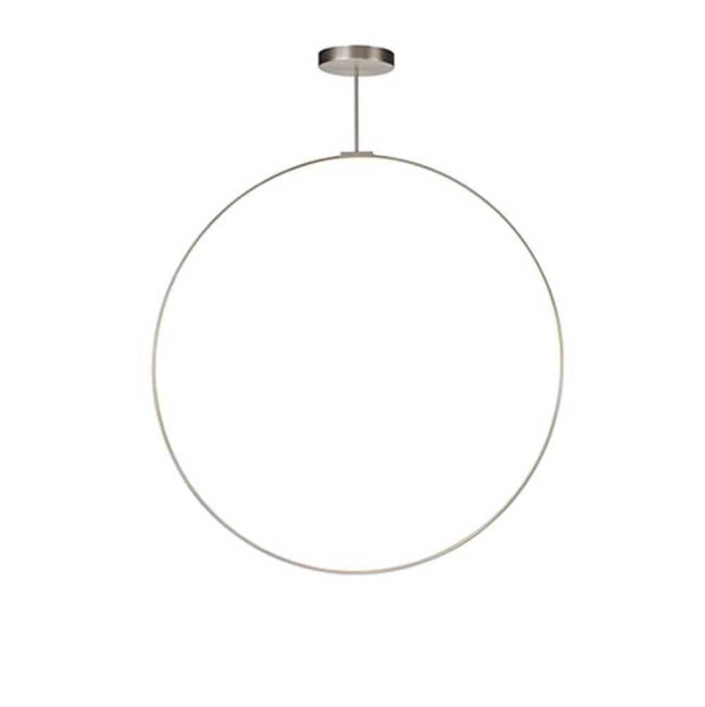 Aluminum Ring With Circular Ceiling Mount. Circular Profile. Flexible Silicon-Rubber Diffuser.