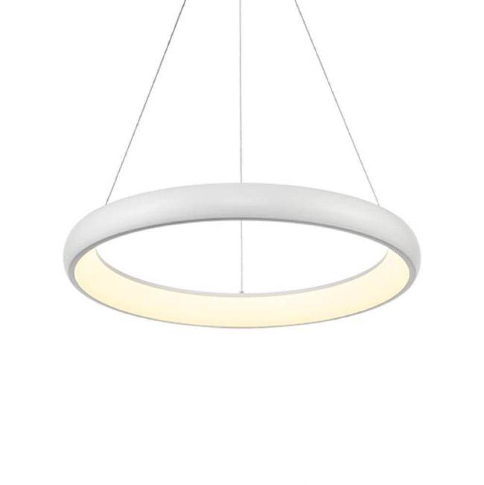 A Curved Band Of Powder-Coated Aluminum Arcs Around A Central Void Forming And Encapsulating An