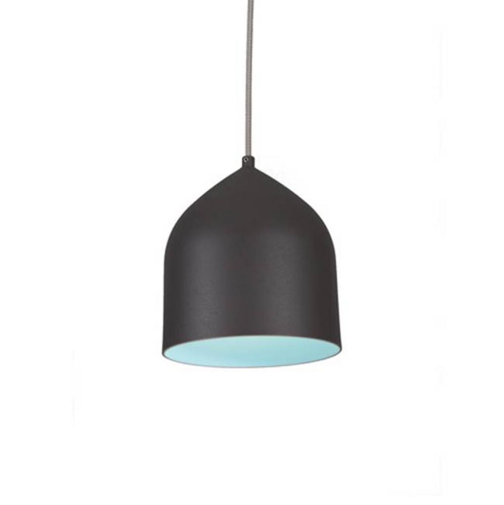 The Smooth Spun Metal Shade Is Available In Graphite Or White For This Modern Pendant But Add