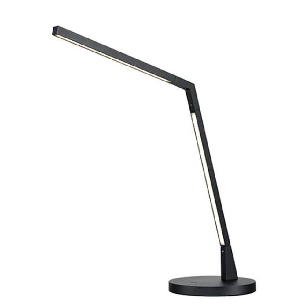 A Thin Angular Line Forms The Gesture Synonymous With The Miter Floor And Table Lamp Series.