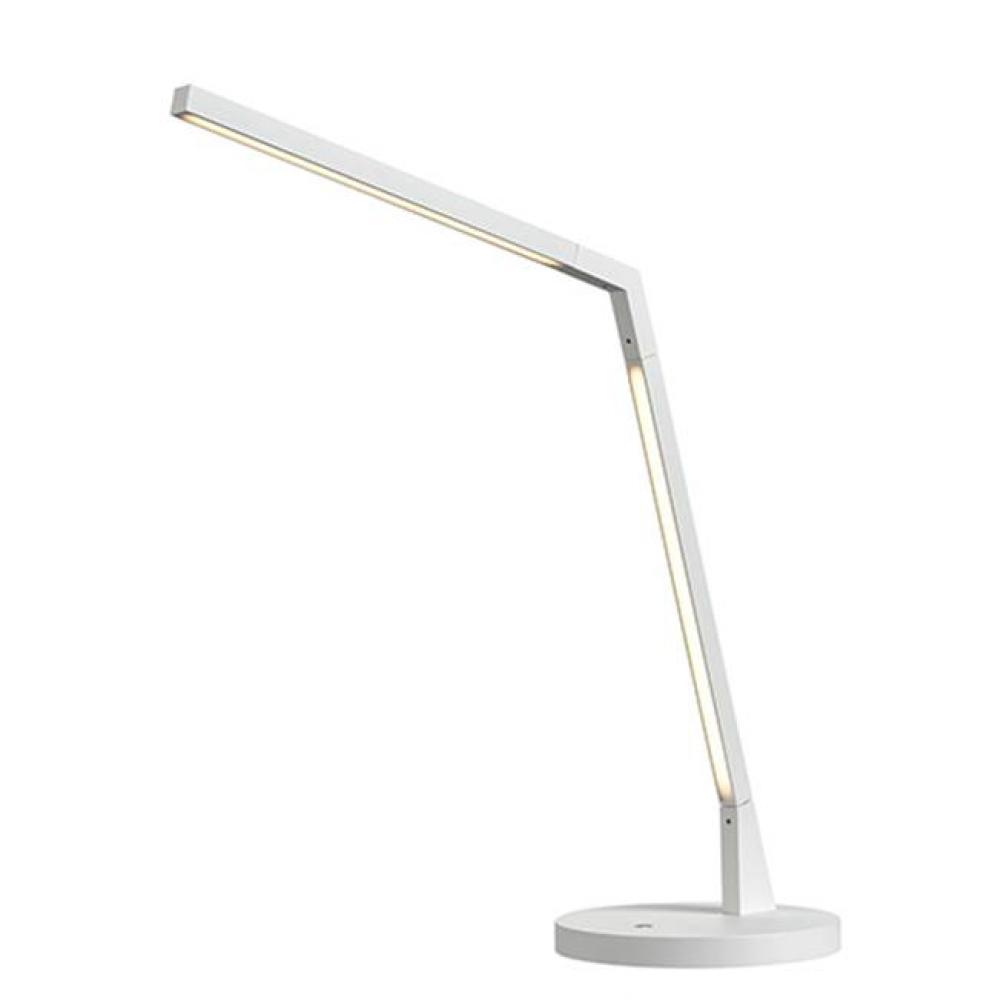 A Thin Angular Line Forms The Gesture Synonymous With The Miter Floor And Table Lamp Series.