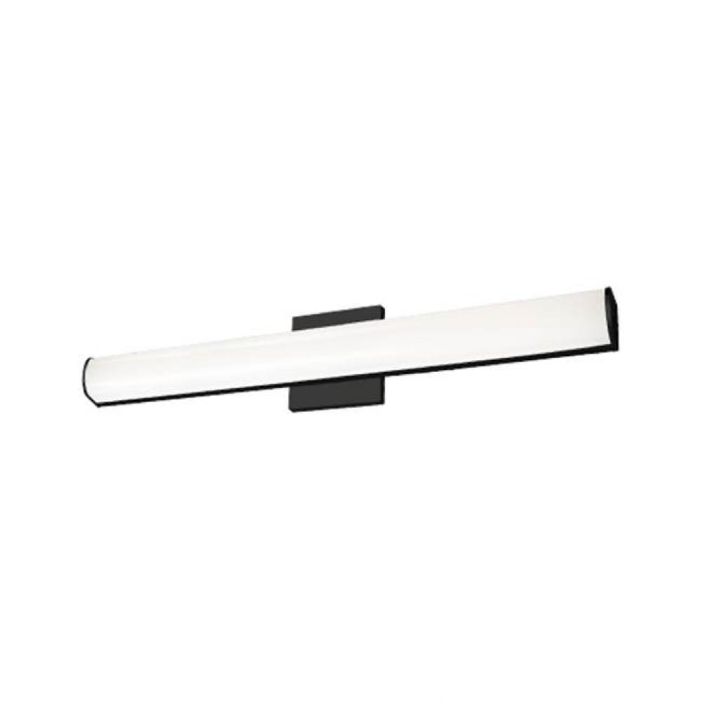 Vl61224 - Obround White Acrylic Diffuser With Electroplated Formed Steel