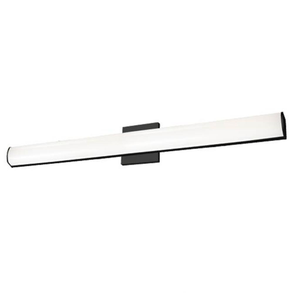 Vl61236 - Obround White Acrylic Diffuser With Electroplated Formed Steel