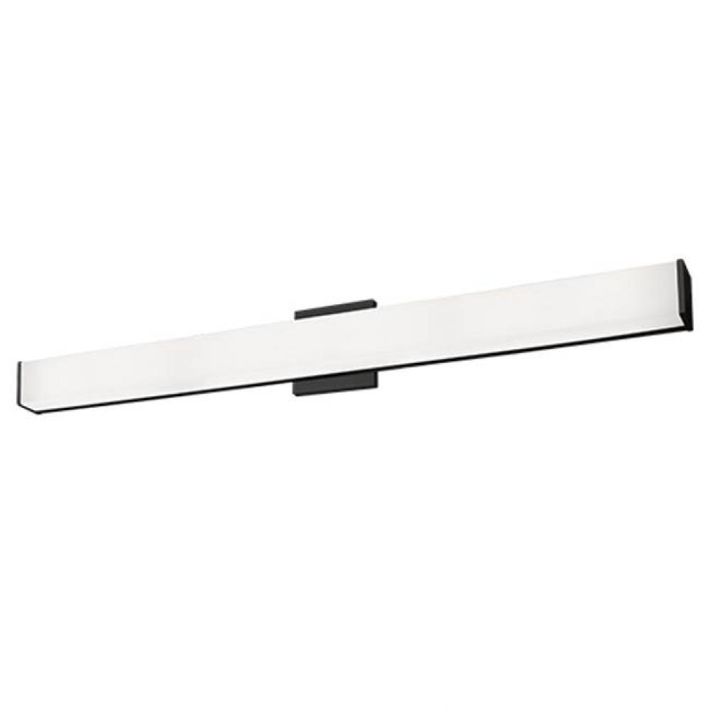 Vl62236 - Rectangular White Acrylic Diffuser With Electroplated Formed Steel