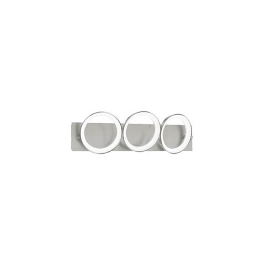 Diecast Aluminum Rings With Translucent Acrylic DiffusersMetallic Brushed Finish Or Matte