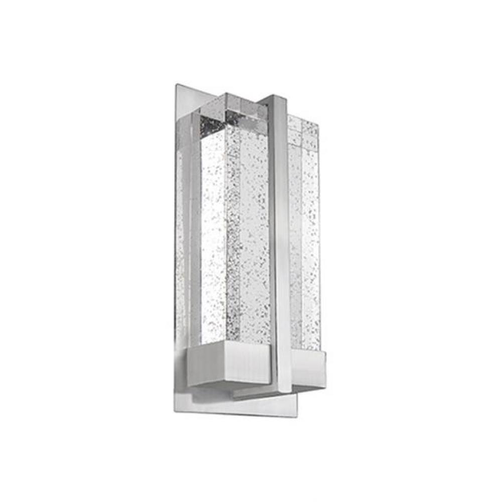 This Intensive Led Wall Sconce Is One Of A Kind. Build With Heavy Gauged Steel, Plated In Two