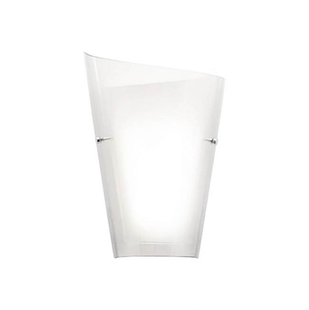 Calla''S Twin Slump-Glass Shades Combine To Form A Classic Truncated Delta Form. A