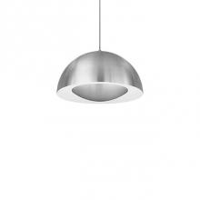 Kuzco 401142BN-LED - Single Lamp Led Pendant With Brushed Nickel Dome Shade Available In Three Different