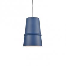 Kuzco 492208-IB - Single Lamp Pendant With Conical Aluminum Shade Showcasing Powder-Coated Finishes Against A Matte