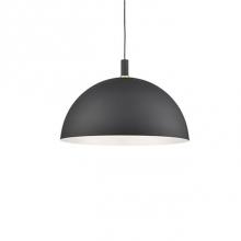 Kuzco 492332-BK/GD - Single Lamp Pendant WithAluminum Dome ShadeShowcasing Powder-Coated OrPlated Finishes With Metal
