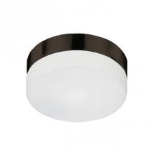 Kuzco 52022SBZ - Two Lamp Flush Mount Ceiling Fixture With White Round Opal Glass And Bronze Metal