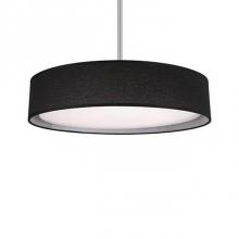 Kuzco PD7920-BK - Round Led Flush Mount With A Refined Hand Tailored Textured Fabric Shade Available In Beige,