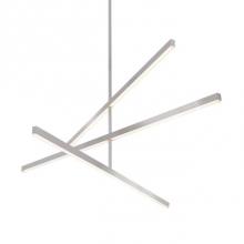 Kuzco CH10356-BN - The Linear Lights Can Be Configured At Different Heights And Angles To Create Distinct Sculptural