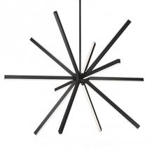 Kuzco CH14356-BK - Sirius'' Array Of Elements Emanate From A Single Point In A Starburst Of Light. A