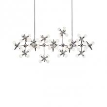 Kuzco CH51049-CH - This Amazing Linear Jax''S Chandelier Has Sixteen Individual Jax''S Which