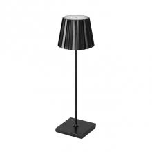 Kuzco EL63115-BK - Die-Cast Aluminum Conical Shade With Tubular Stem And Weighted Base Smooth Satin Powder-Coat