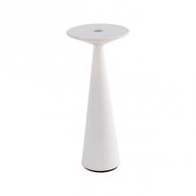 Kuzco EL63512-WH - Perched Atop The Flowing Form Of The Tapered Elegant Base A Circumference Of Illumination Is