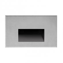 Kuzco ER3003-BN - A Vertical Rectangle-Shaped Recessed Light In Brushed Nickel, Matte Black Or White Powder Coat.