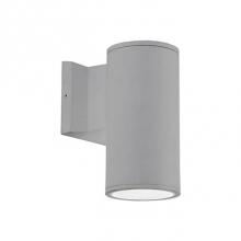 Kuzco EW3107-GY - High Powered Led Exterior Single Light Wall Mount Fixture, Die-Cast Aluminum Housing Molded Into