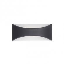 Kuzco EW3609-CA - High Powered Led Exterior Single Light Wall Mount Fixture, With Stylish Relaxed Arch Design .