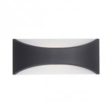 Kuzco EW3612-CA - High Powered Led Exterior Single Light Wall Mount Fixture, With Stylish Relaxed Arch Design .