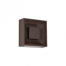 Kuzco EW6308-ES - A Die-Cast Aluminum Square With 8 Inch Sides Glows From The Middle With Concealed Leds. Powder