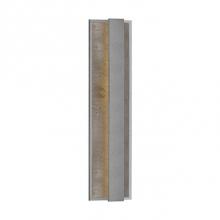 Kuzco EW6824-GY - Stone Elements And Metal Join Together, Resulting In Masculine Elegance. This Exterior Wall Light