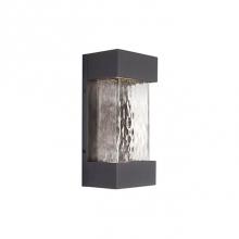 Kuzco EW7012-GH - This Surface Mount Exterior Wall Light Combines Hand-Crafted Glass And Metal Elements. Available