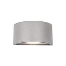 Kuzco EW9010-GY - What Appears To Be A Rectangle When Looking Head On, This Exterior Wall Light Is Actually A