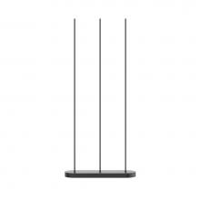 Kuzco FL46948-BK - The Reeds Floor Piece Features A Single, Or Multiple Elegantly Minimal Wands, Casting A Soft