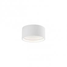 Kuzco FM10205-WH - Led Flush Mount Made From Heavy Gauge Cast Aluminum Painted White, Slim Round Cylinder Shaped.