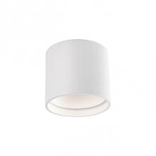 Kuzco FM10605-WH - Led Flush Mount Made From Heavy Gauge Cast Aluminum Painted White, Round Cylinder Shaped.