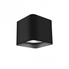 Kuzco FM10705-BK - Led Flush Mount Made From Heavy Gauge Cast Aluminum Painted White, Square Cylinder Shaped.